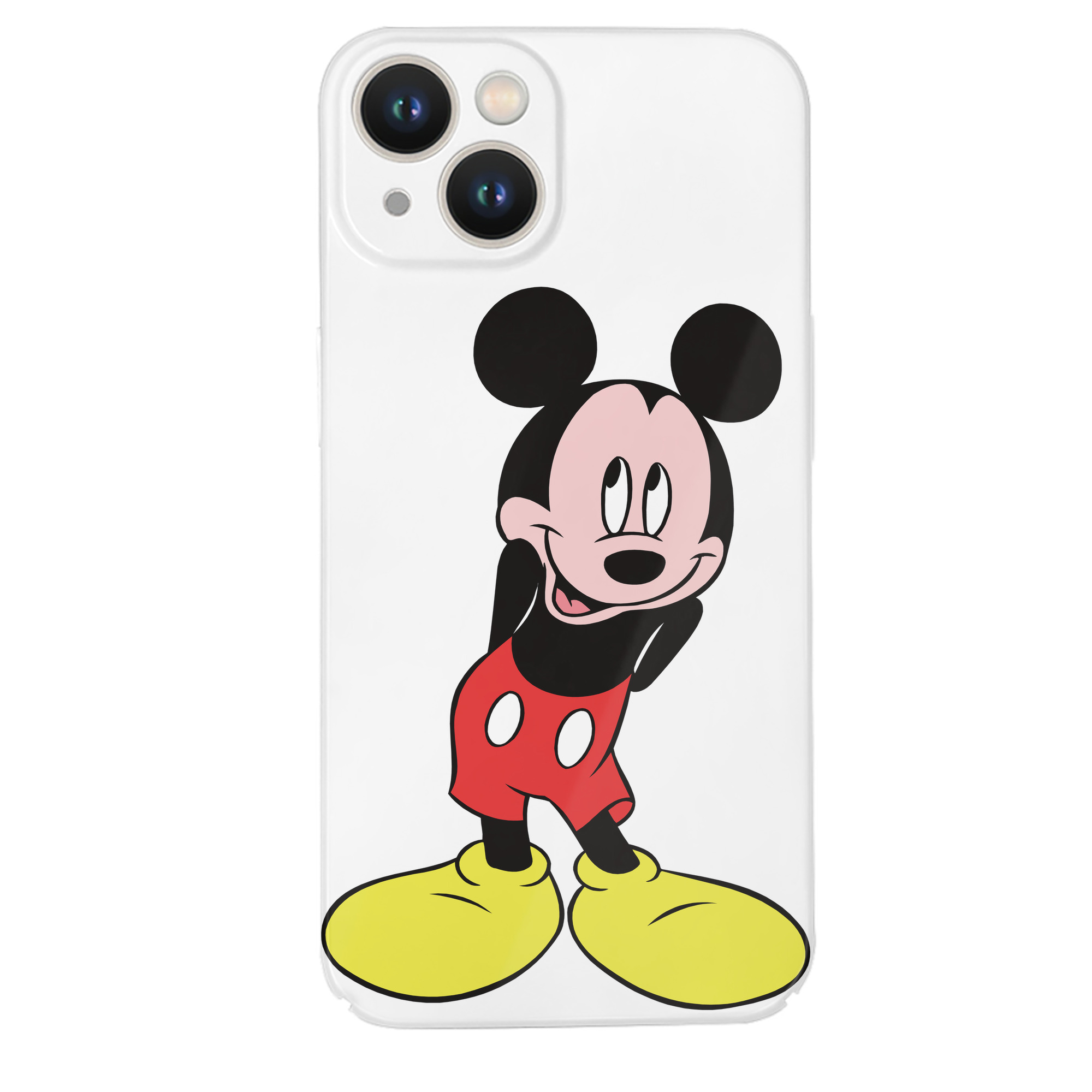 （画像用） ミッキーマウス Mickey Mouse 【iPhone 14シリーズ対応】ハードケース